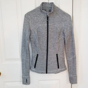 Flawless Lululemon herringbone forme jacket